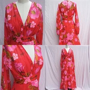 1970s Boho Maxi dress